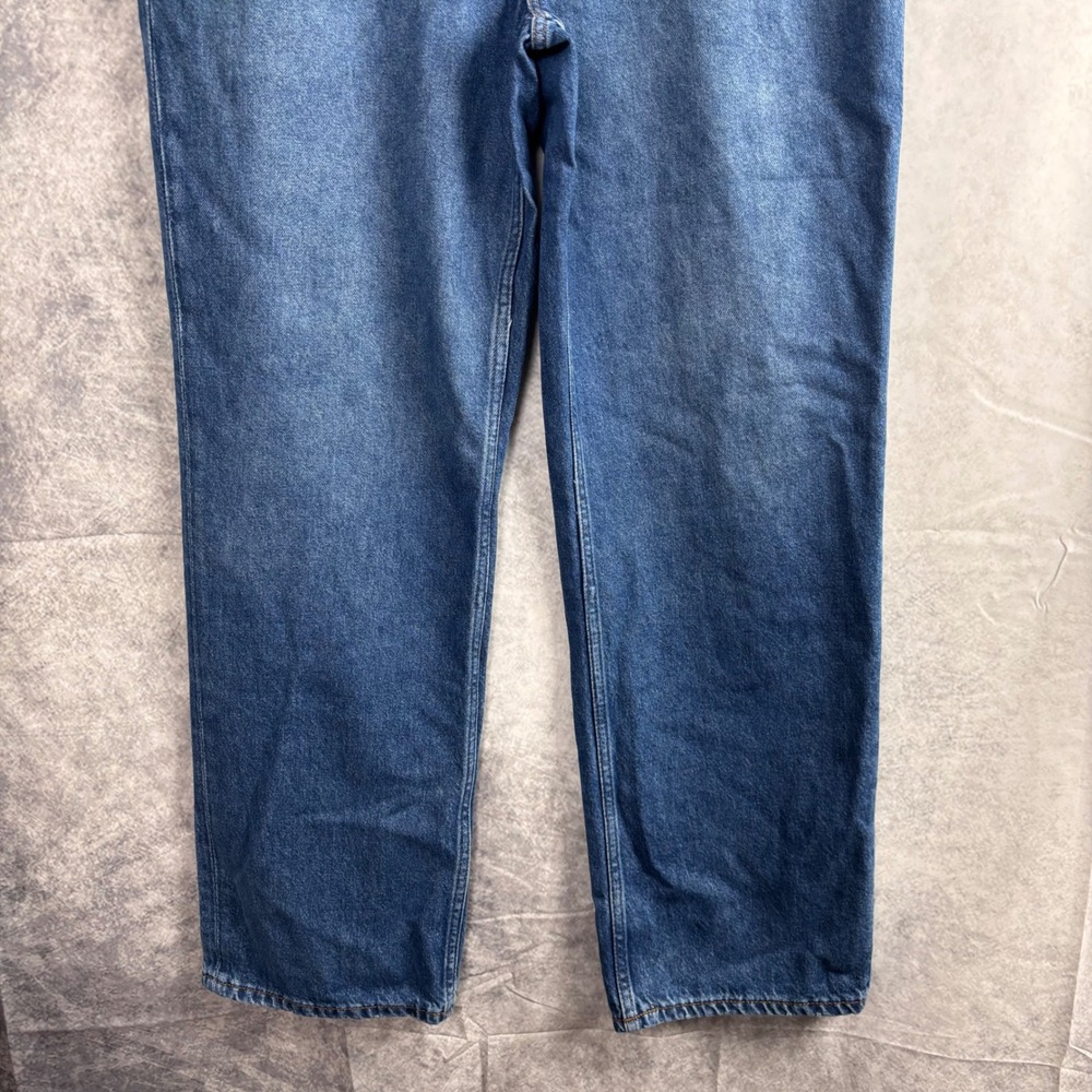 Good American Good 90's Mid Rise Baggy Jeans Blue Wash Size 8/29‎ - Picture 4 of 7